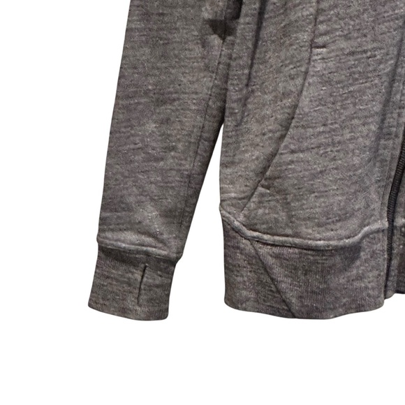 Lululemon Huddle and Hustle Jacket Womens Size 4 Gray Full Zip LW4AVDS Stretch - Picture 3 of 9